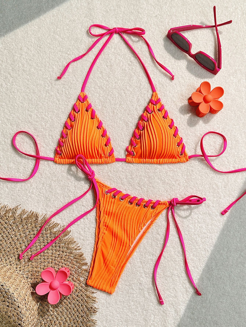 The Riviera Contrast Bikini