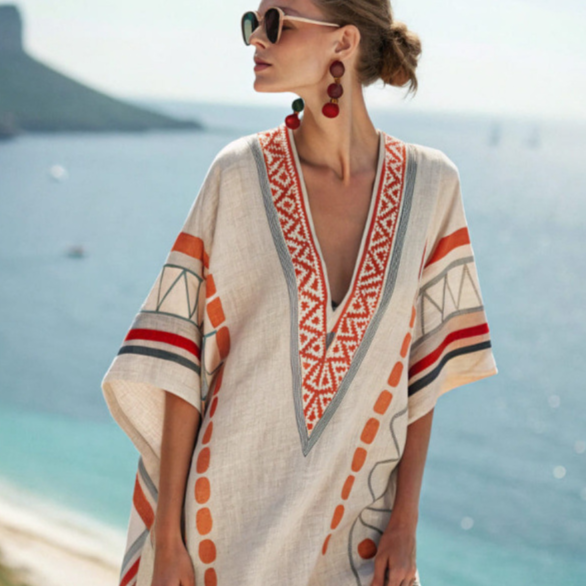 Santorini Breeze Dress