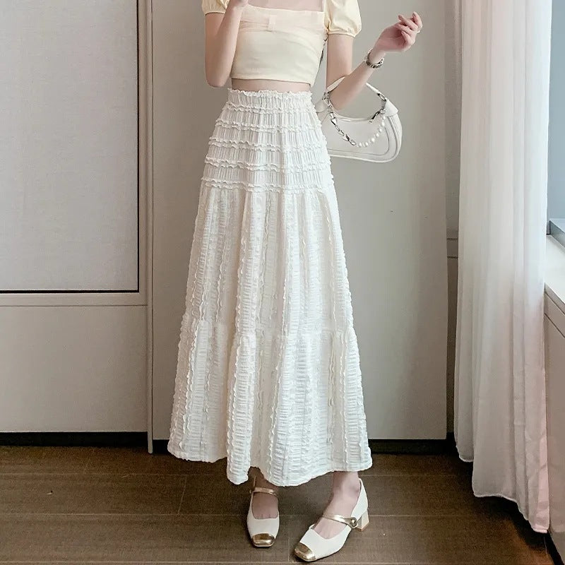 Amélie Lace Maxi Skirt