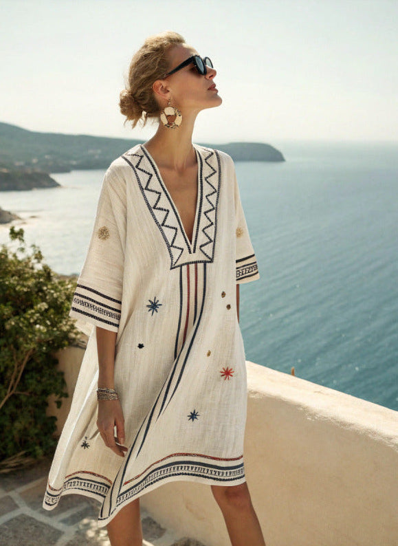 Santorini Breeze Dress
