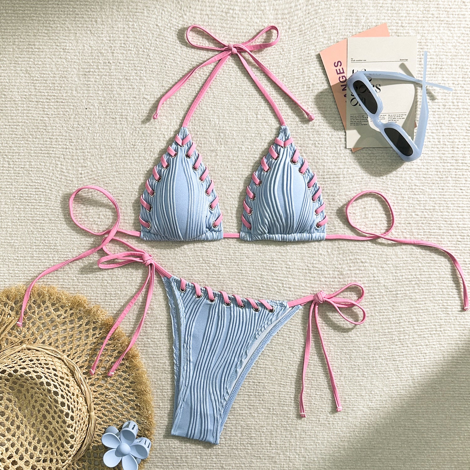 The Riviera Contrast Bikini