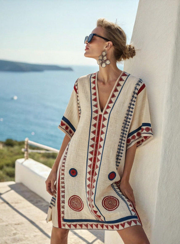 Santorini Breeze Dress