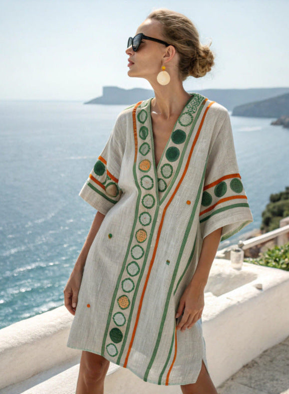 Santorini Breeze Dress