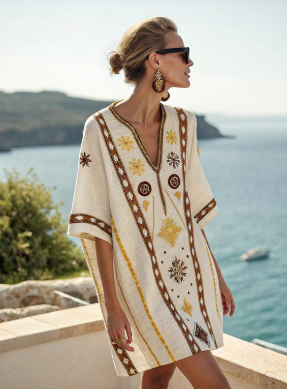Santorini Breeze Dress